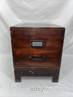 Rare Vintage SteelMaster Stacking File Cabinet With Footed Base Stand 1 Drawer