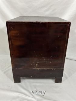 Rare Vintage SteelMaster Stacking File Cabinet With Footed Base Stand 1 Drawer