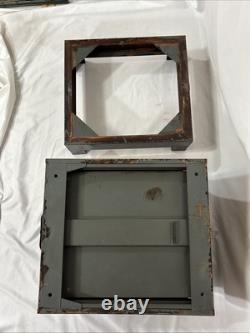 Rare Vintage SteelMaster Stacking File Cabinet With Footed Base Stand 1 Drawer