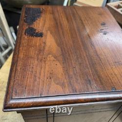 Rare antique 1800's National Cabinet file letter cabinet Wood box 2 Drawers