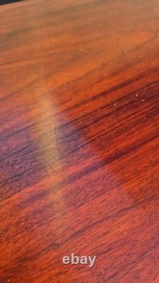 Rasmus of Denmark Rosewood Curio Cabinet Danish Modern Lighted Display