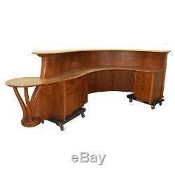 Reception Desk, Art Nouveau Influenced, #7806