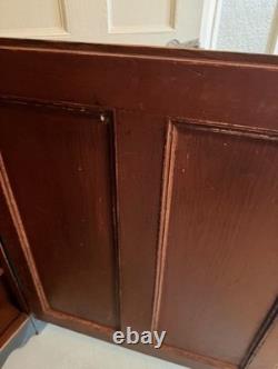 Reproduction of an 1880's kitchen corner cupboard very nice