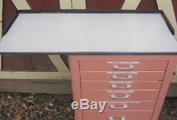 Retro USA Art Deco MID Century Medical Dental Cabinet Table Draw Stand Shelf Gay