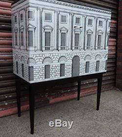 Retro vintage cabinet Fornasetti ponti 1950s Italian drinks bar credenza