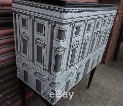 Retro vintage cabinet Fornasetti ponti 1950s Italian drinks bar credenza