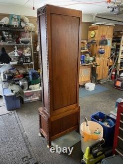Rifle cabinet teak