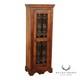 Rustic European Style Tall Narrow Single Door Cabinet