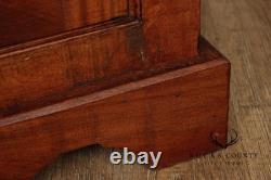 Rustic European Style Tall Narrow Single Door Cabinet