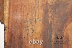 Rustic European Style Tall Narrow Single Door Cabinet