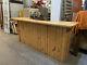 Rustic Knotty Pine Northern Lodge Cabin Style Eight Foot (8') Dry Bar Surround