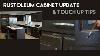 Rustoleum Kitchen Cabinet Update Touch Up Tips