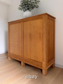 SALE Antique 1890s Oak Apothecary Cabinet, Tin Drawer Chest, Storage Cabinet