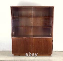 Scandinavian Modern Teak Bookcase or Display Cabinet