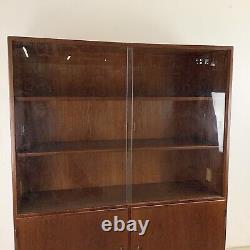 Scandinavian Modern Teak Bookcase or Display Cabinet