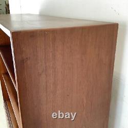 Scandinavian Modern Teak Bookcase or Display Cabinet