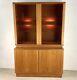 Scandinavian Modern Two-piece Display Hutch From Nordic Furniture