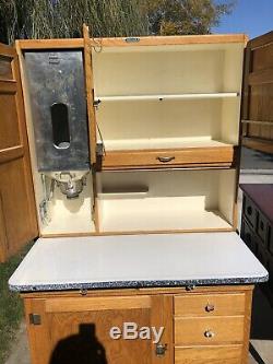 Sellers Hoosier Oak Kitchen Cabinet