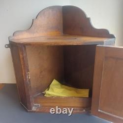 Small, Country House, Victorian Corner Cupboard, Used To Collect Post