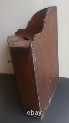 Small, Country House, Victorian Corner Cupboard, Used To Collect Post