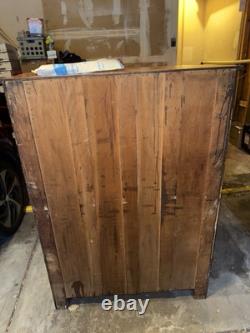Solid Wood China Cabinet / Hutch In Great Shape