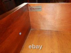 Southampton Mahogany Breakfront Desk & Glass Door Bookcase or China Cabinet