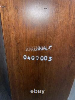 Statton Chippendale Style Solid Cherry Corner Cabinet with Keys