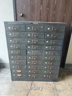 Steelmaster Industrial Steel 30 Drawer Storage Chest Cabinet