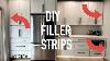 Step By Step Guide To Cutting And Installing Cabinet Fillers