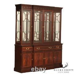 Stickley Classics Collection Inlaid Mahogany China Cabinet
