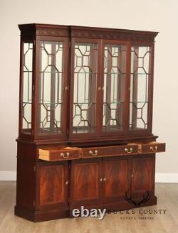 Stickley Classics Collection Inlaid Mahogany China Cabinet