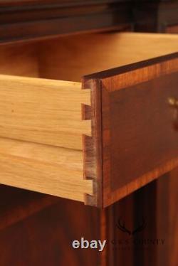 Stickley Classics Collection Inlaid Mahogany China Cabinet