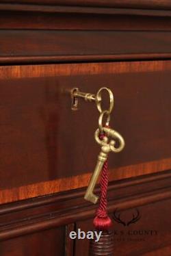 Stickley Classics Collection Inlaid Mahogany China Cabinet