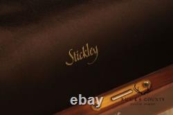 Stickley Classics Collection Inlaid Mahogany China Cabinet