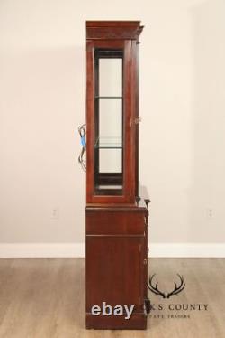 Stickley Classics Collection Inlaid Mahogany China Cabinet