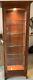 Stickley Furniture, Mission Collection, Tall Curio Display Cabinet Cherry Wood