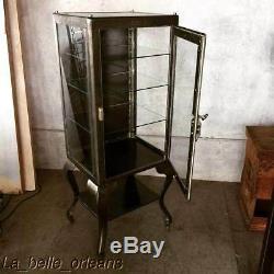 Stunning 1920's Antique Steel Industrial Apothecary / Dental Cabinet. Must See