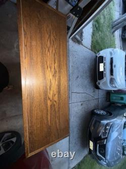 Stunning Antique China Cabinet/Hutch with Glass Doors