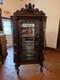 Stunning Antique Leaded Glass China Cabinet
