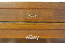 Stunning Globe Wernike Filing Cabinet, Drawers and Glass Book Shelf, RARE PIECE