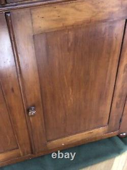 Stunning Rich Color Antique Cherry Corner Cabinet c. 1800's Beautiful Piece