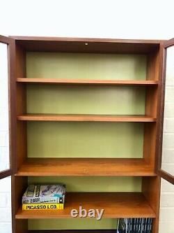 Stunning Vintage G Plan Hairpin Teak Shelving Bookcase. Retro Mid Century