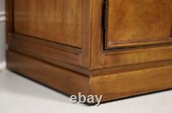 THOMASVILLE Mystique Collection Burl Walnut Asian Console Cabinet