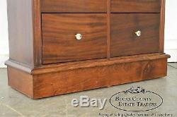 The American Cabinet Co. Antique Mahogany Restored Dental Cabinet