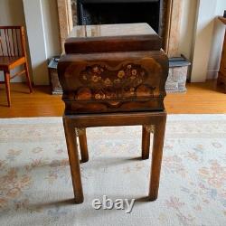 Theodore Alexander Althrop Living History Collection Burl Cigar Stand AL11041 Theodore Alexander Althrop Living History Collection Burl Cigar Stand AL11041