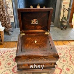 Theodore Alexander Althrop Living History Collection Burl Cigar Stand AL11041 Theodore Alexander Althrop Living History Collection Burl Cigar Stand AL11041