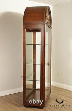 Thomasville'Hills of Tuscany' Pair Large Curio Display Cabinets