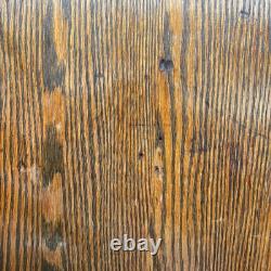 Tiger Oak Record Music antique Cabinet