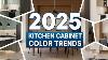 Top Trending Kitchen Cabinet Colors For 2025 Best Modern U0026 Timeless Shades