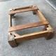 Traditional Antique Oak Stacking Office Library File Cabinet Base Feet Legs Etc